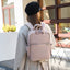 Elegant Canvas Travel Backpack for Women
