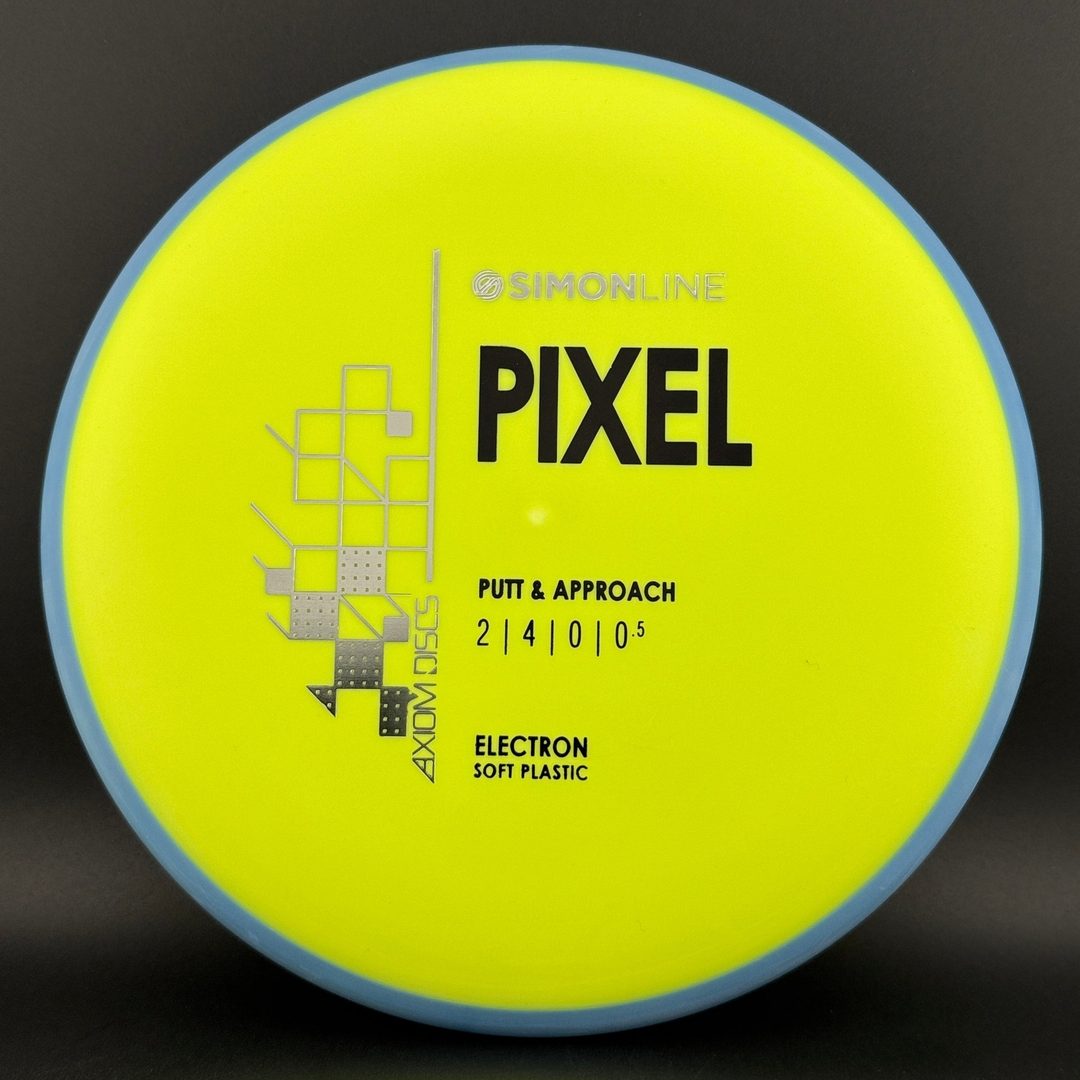 Soft Electron Pixel - Simon Line Disc Golf Putter