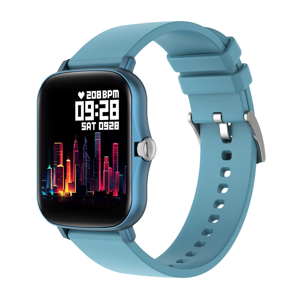 P8 Plus 1.69 inch Smart Watch Men Full Touch Fitness Tracker IP67 waterproof Women GTS 2 Smartwatch for Xiaomi phone - Korvel