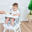 Children's dining chair portable foldable baby dining chair baby dining table small chair baby eating out folding - Korvel
