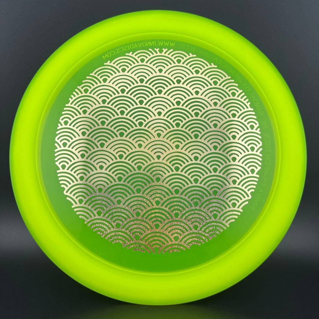 Disque Aztec en Gummy C-Blend - Estampille X-Out Mirage