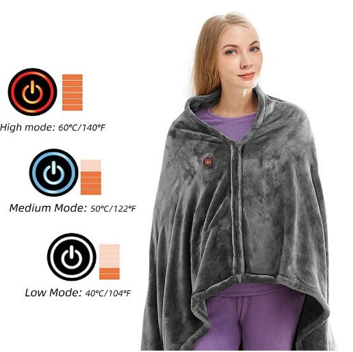 Smart USB Electric Heating Blanket for Cozy Comfort