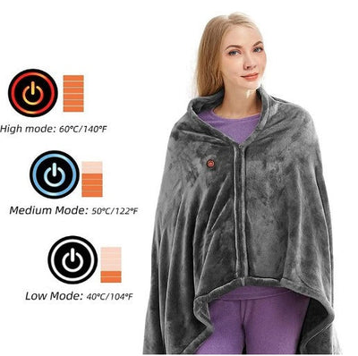 Smart USB Electric Heating Blanket for Cozy Comfort