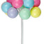 Medium Pastel Balloon Clusters - 7" Long