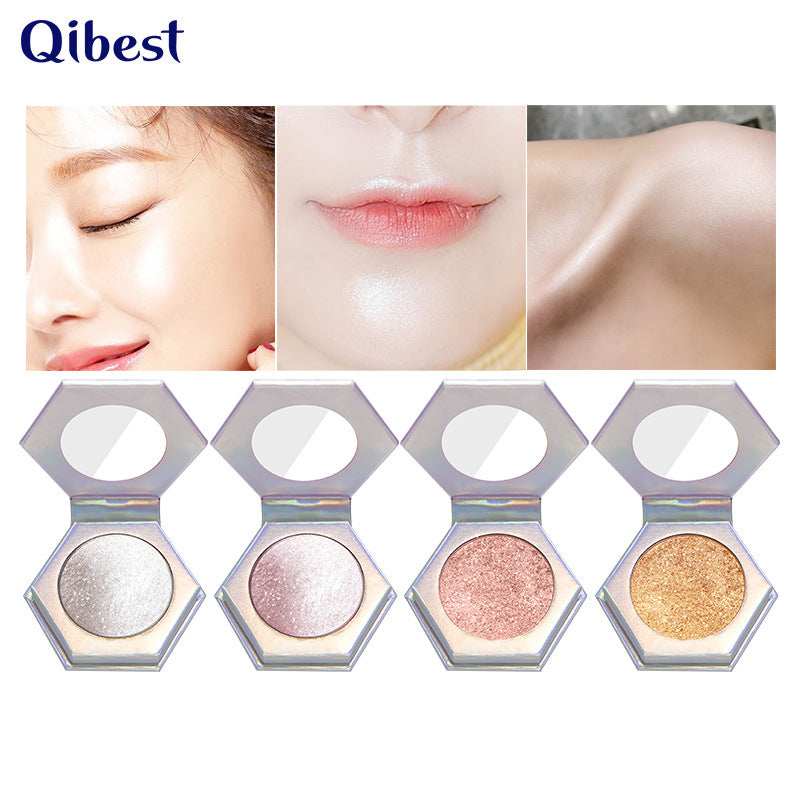 Poudre Illuminatrice Haute Brillance QIBEST - Éclat Diamant