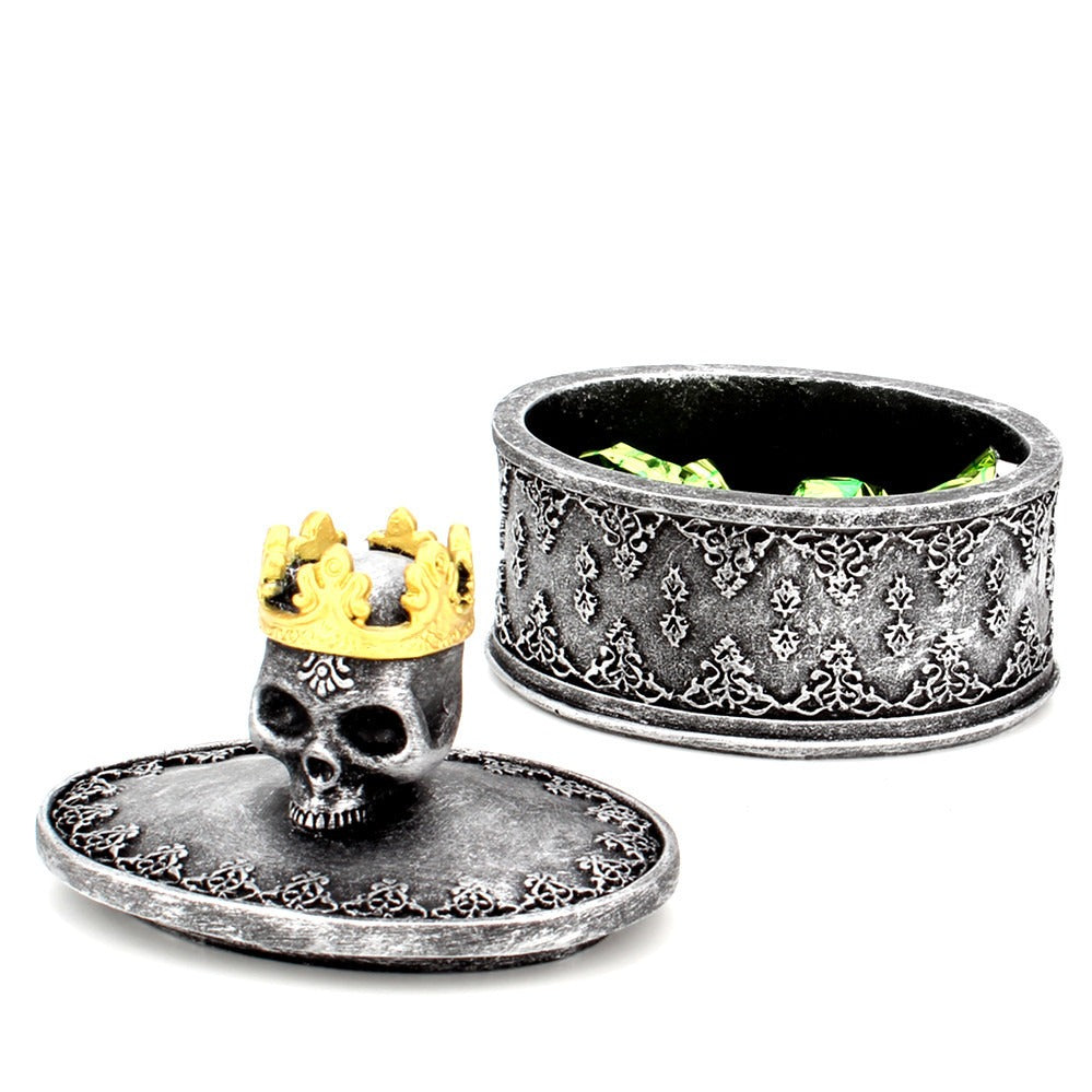 Boîte de rangement Crâne Couronne