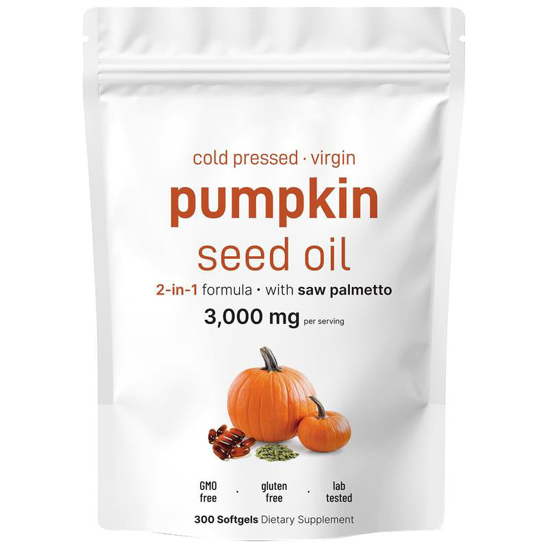 Pumpkin Seed Oil Extract Soft Capsules - Korvel