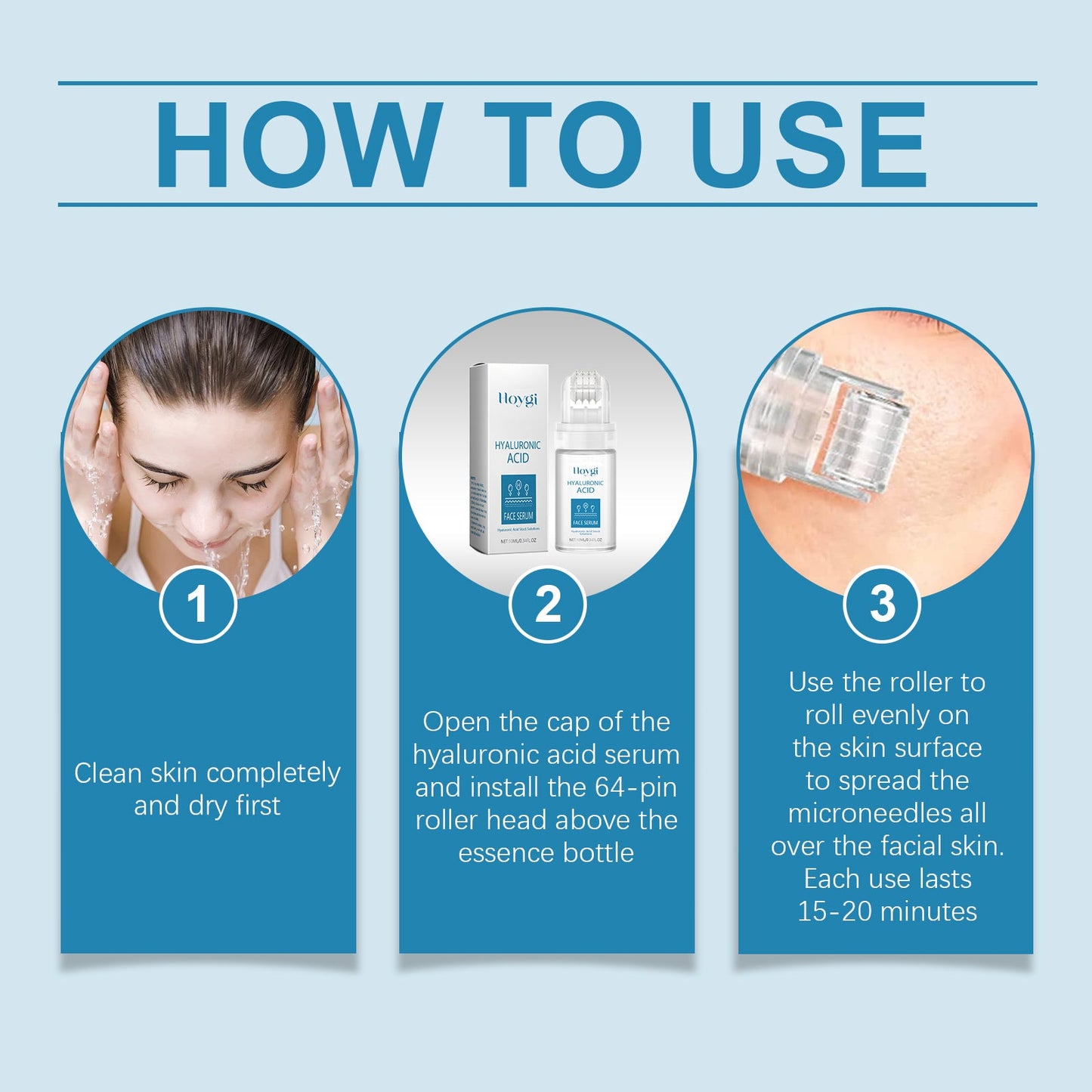Hyaluronic Acid Face Serum, Radiant Facial Skin Improves Skin Pores And Hydrates - Korvel