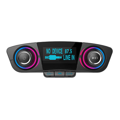 BT06 Car MP3 Bluetooth Player Car Charger Multi-Language Bluetooth Hands-Free FM Transmitter - Korvel