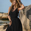 Elegant White V-Neck Tie Shoulder Maxi Dress