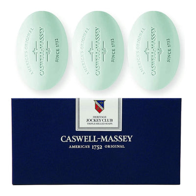 Ensemble de trois savons en barre triple-moulés Caswell Massey Heritage