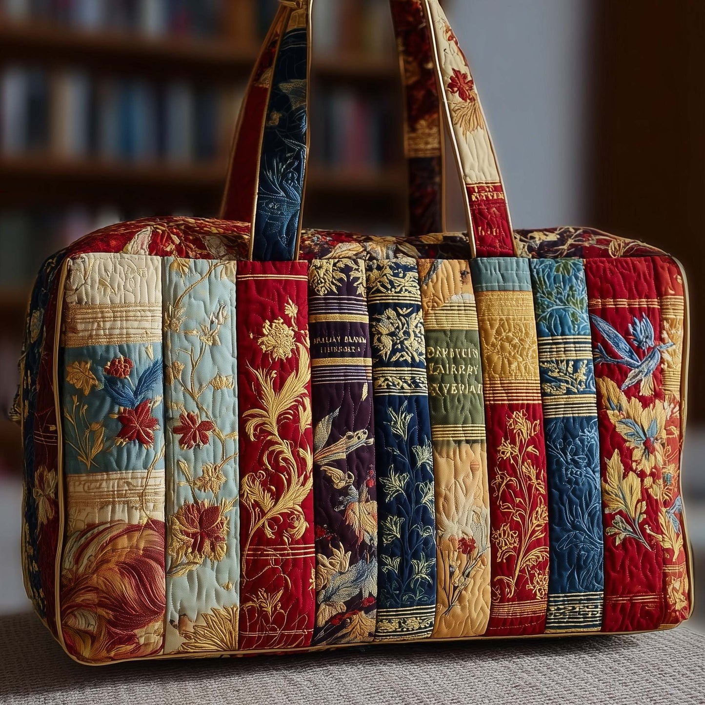 Bookwind Series Handheld Quilted Travel Bag - Multi-Functional