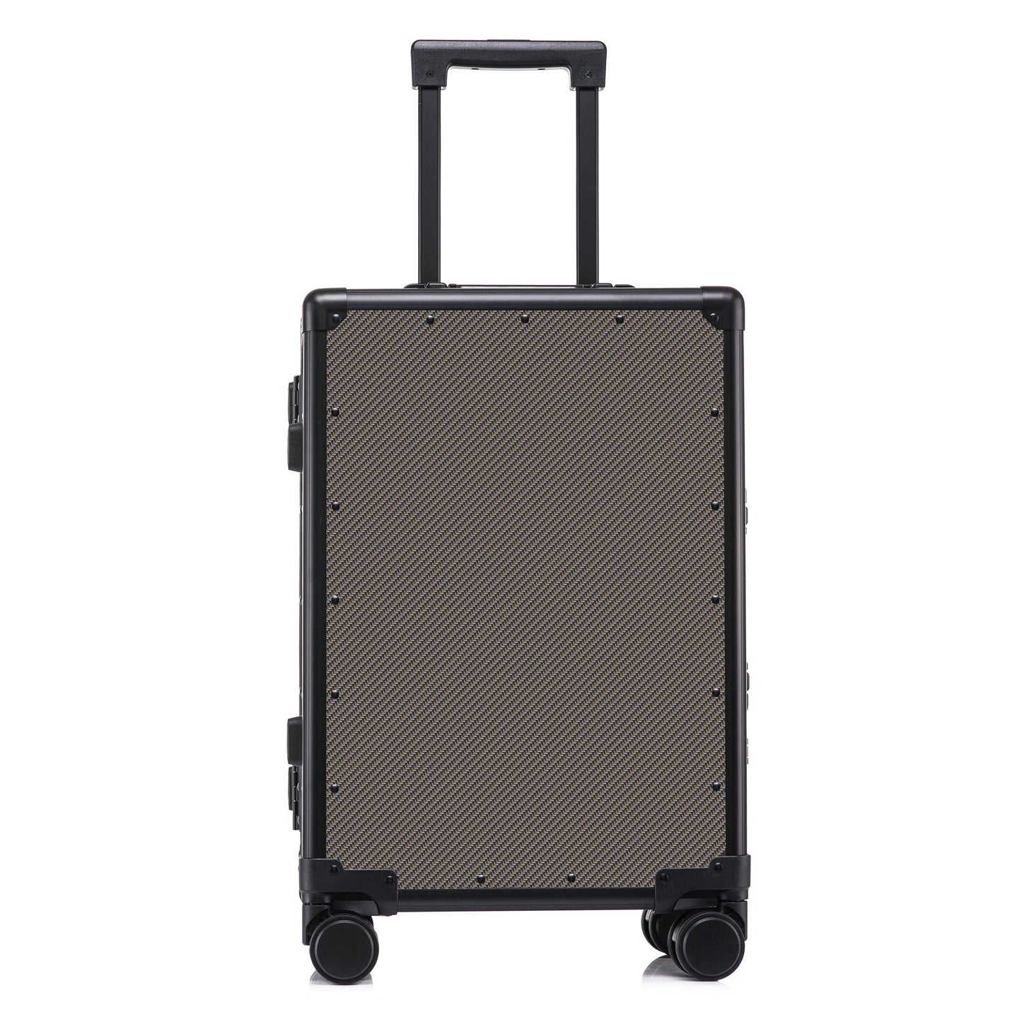 Premium Carbon-Fiber Carry-On Suitcase with Aluminum Frame