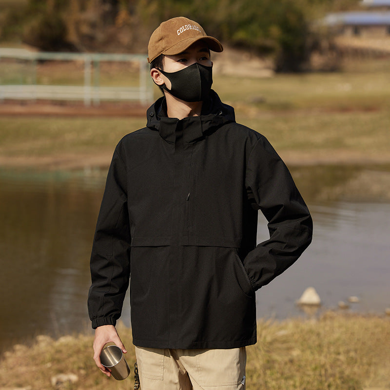 Premium Waterproof Outdoor Shell Jacket for Couples