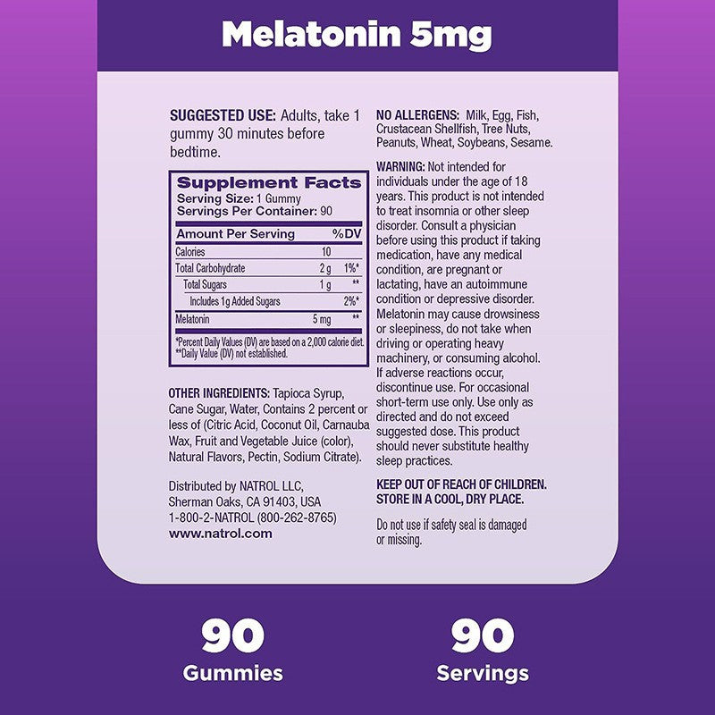 Best Sellers Melatonin gummies - Korvel