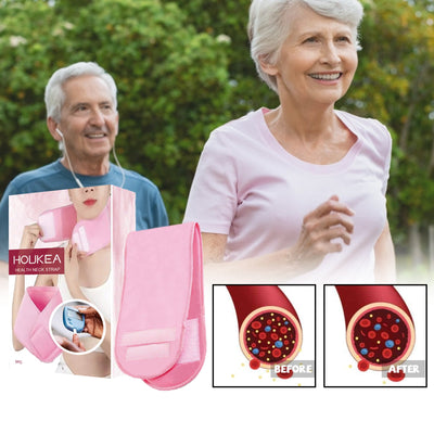 Health Neck Strap, Relieve Body Fatigue Pressure Relax Neck Sugar Comfort Health Care - Korvel