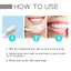 White Tooth Powder, Teeth Cleaning Brightening White Fresh Mouth Beauty Powder - Korvel