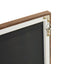 60x17 Brown Solid Wood Frame Full-length Mirror, Dressing Mirror, Bedroom Home Porch - Korvel