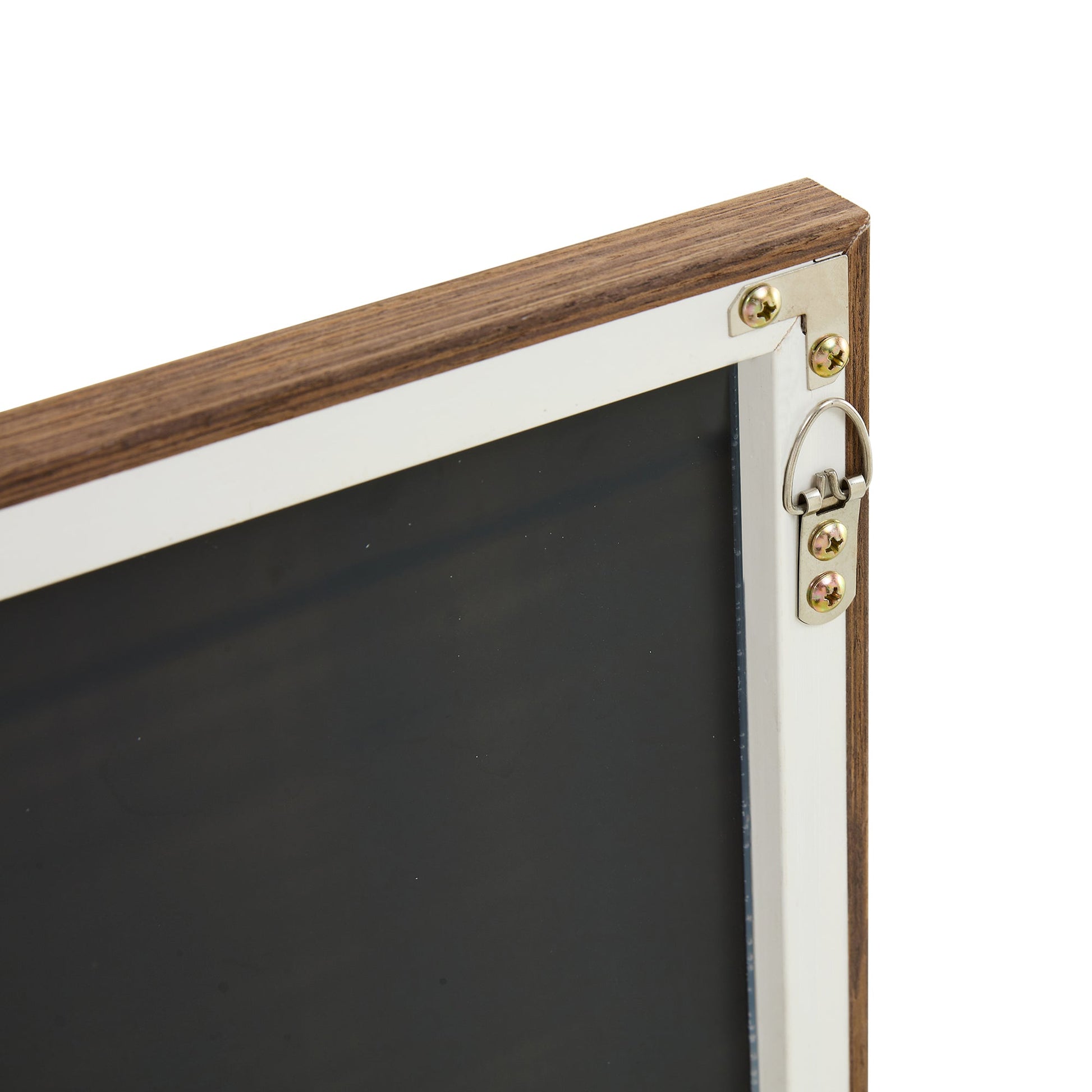 60x17 Brown Solid Wood Frame Full-length Mirror, Dressing Mirror, Bedroom Home Porch - Korvel