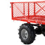 Wheelbarrow Utility Cart Electric Powered Cart 48V28Ah 500W Capacity 500lbs (230kg) Material Hauler 1000lbs Towing - Korvel