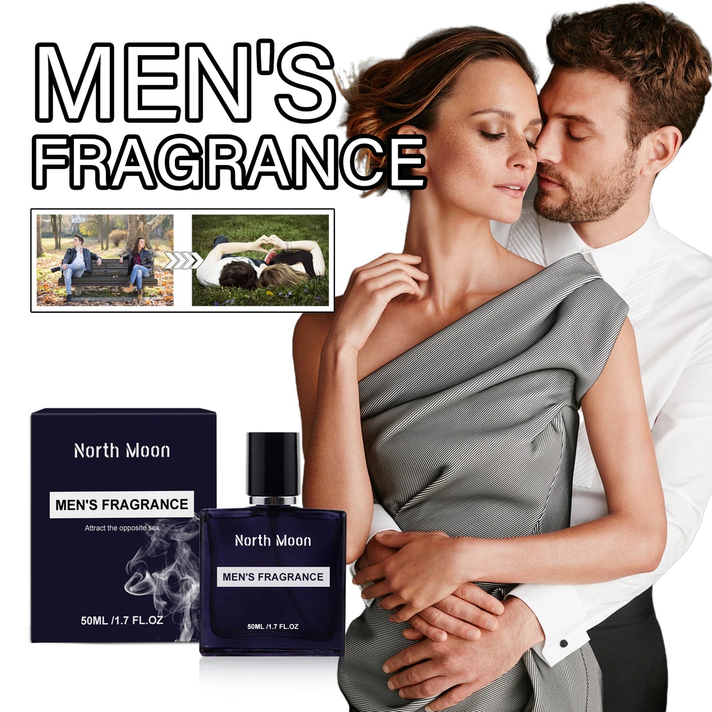 Eau de Parfum Charm para Hombres - Fragancia Fresca Duradera