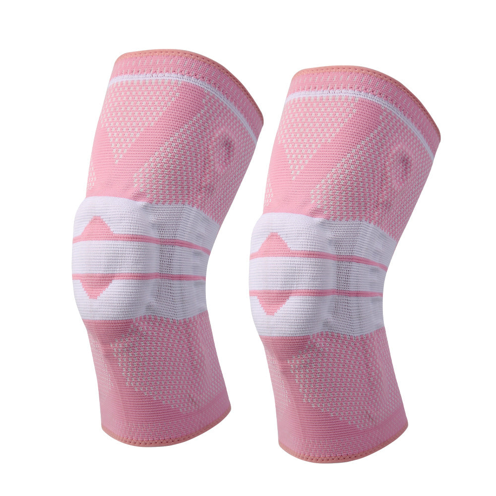 Silicone Spring Knee Protector Professional Jump Rope Knee Meniscus Protective Cover Knee Joint Sheath Running Patella - Korvel