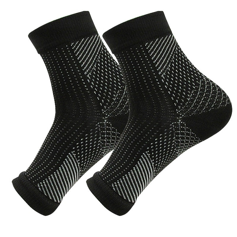 1 Pair Foot angel  anti fatigue outerdoor men socks compression Breatheable foot sleeve Support Socks Men Brace Sock - Korvel