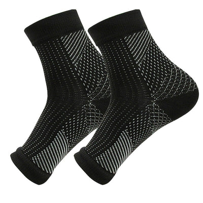 1 Pair Foot angel  anti fatigue outerdoor men socks compression Breatheable foot sleeve Support Socks Men Brace Sock - Korvel