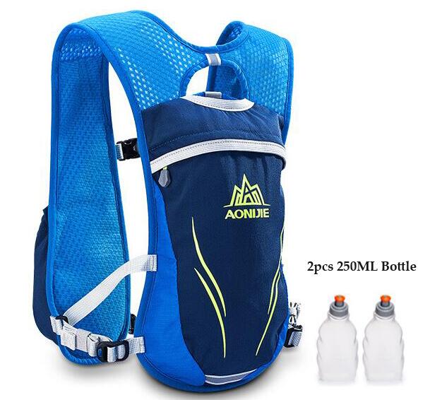 AONIJIE Running Marathon Hydration Nylon 5.5L Outdoor Running Bags Hiking Backpack Vest Marathon Cycling Backpack - Korvel