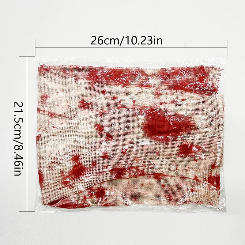 Halloween Bloody Cloth Strips for Spooky Decor