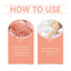Rose Bath Mineral Salt, Bathe Skin, Clean Surface Scales, Moisturize Skin Care - Korvel