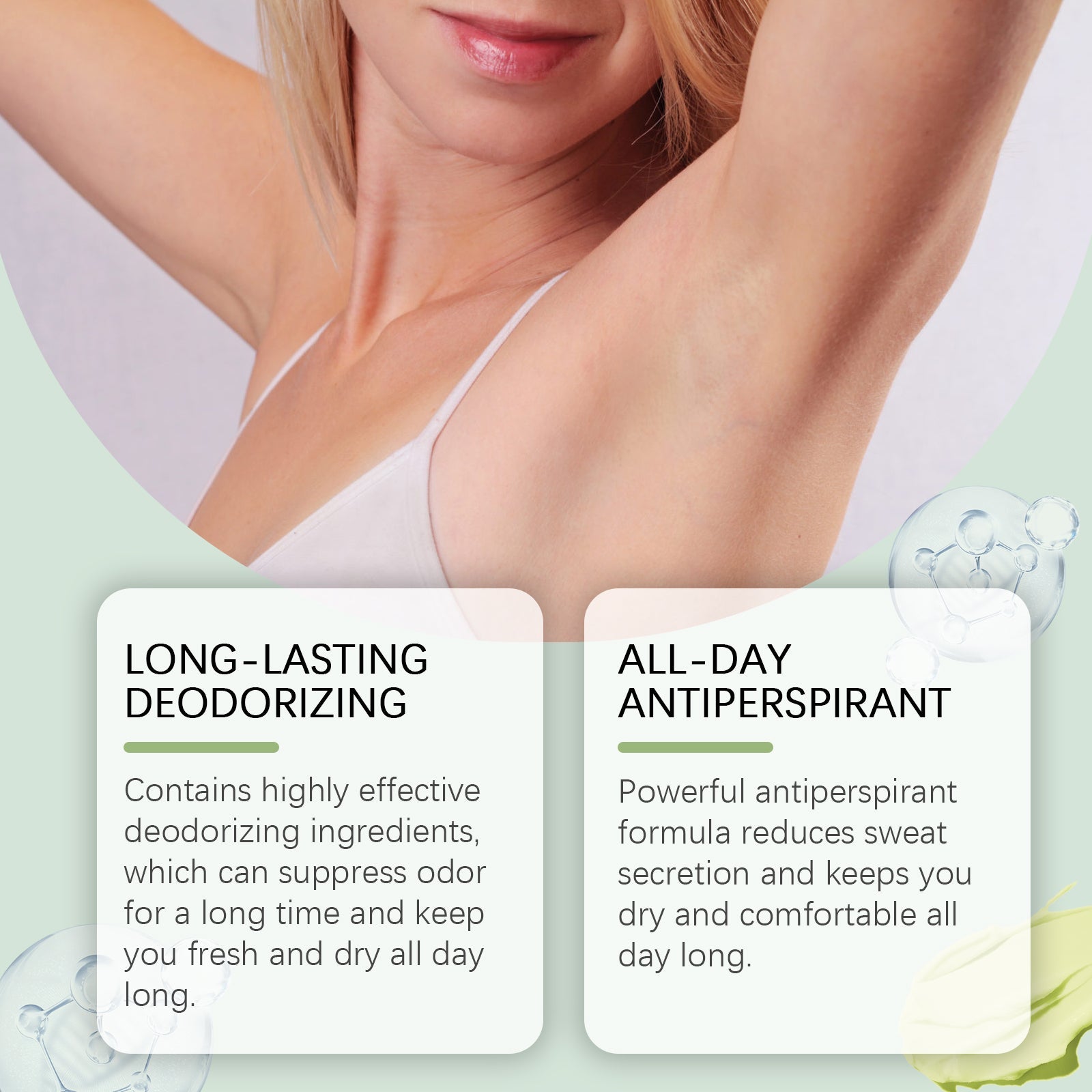 Deodorant For Long-Lasting Fragrance Fresh And Gentle Armpit Deodorant Refreshing And Anti-Sweat Armpit Deodorant - Korvel