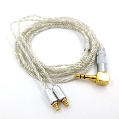 Silver foil headphone cable LS200 CKR90 LS50 70 A2DC interface audiophile headphone upgrade cable - Korvel