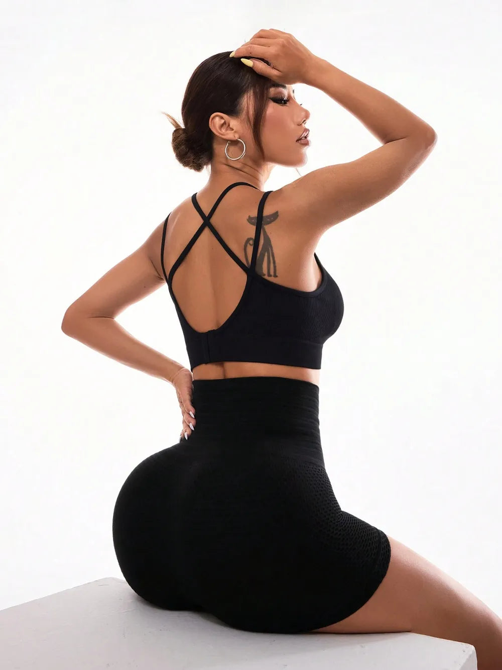 High Waist Active Shorts - Korvel