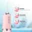 Flusher Dental Eléctrico Portátil de 220ml con 3 Configuraciones de Velocidad