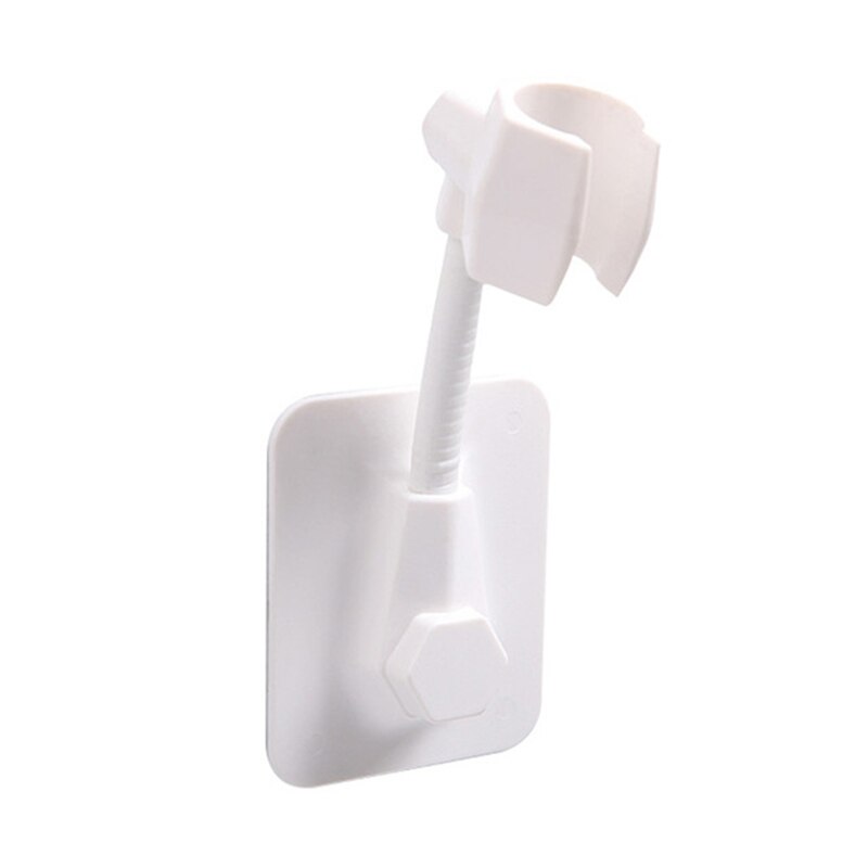 Universal Adjustable Shower Bracket Paste-type Shower Nozzle Base Home Bathroom Punch-free Self Adhesive Shower Bracket Base - Korvel