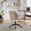 Velvet Office Desk Chair, Modern Home Desk Chair with Wheels , Vanity Chairs for Living Room, Bedroom,Study Room - Korvel