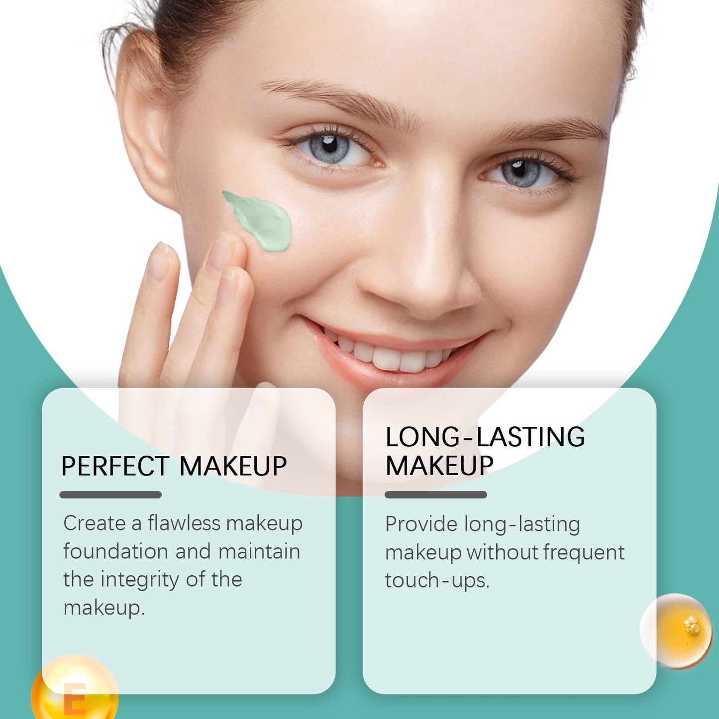 Primer Moisturizes Tender Skin And Lightens Fine Lines Refreshing Non-Sticky Facial Primer - Korvel