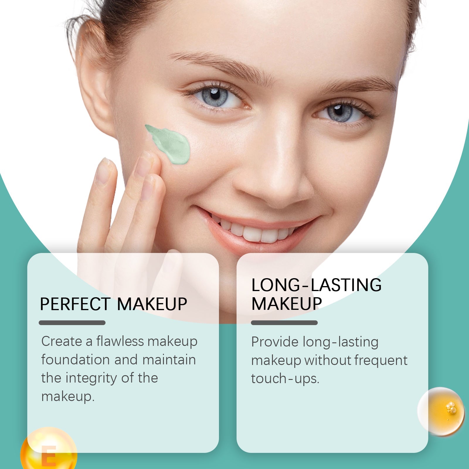 Primer Moisturizes Tender Skin And Lightens Fine Lines Refreshing Non-Sticky Facial Primer - Korvel