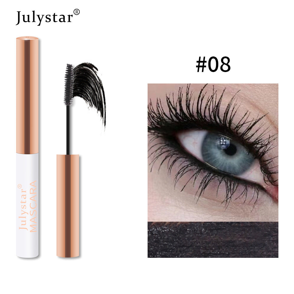 Eyelash Foundation Cream Waterproof Anti Sweat Not Dizzy Dye Slender Long Curl Warped Thick Color Mascara - Korvel