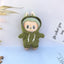 17cm Vinyl Macaron Plush Keychain Doll Accessory