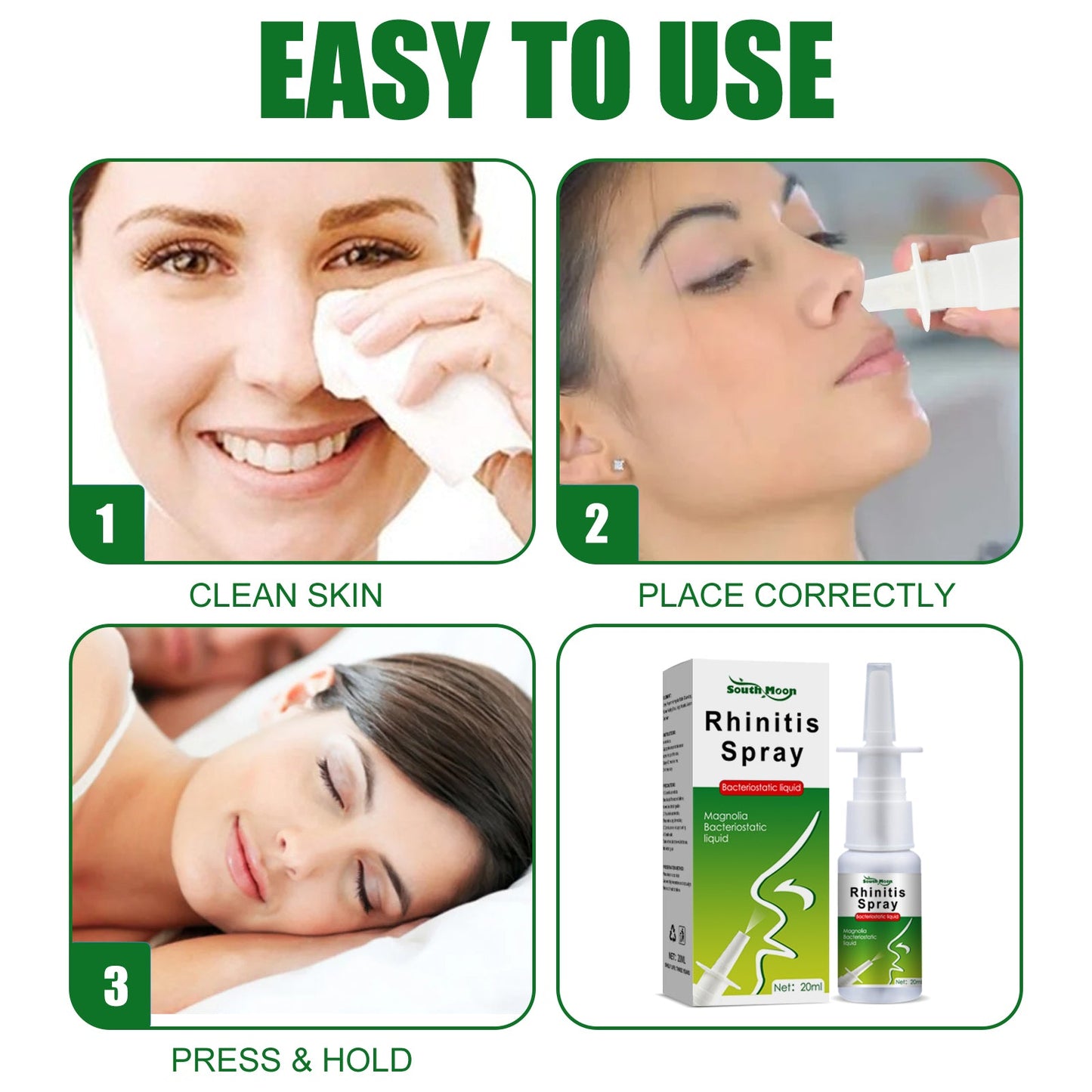 Nasal Litong Spray Gentle Nasal Cleansing To Relieve Nasal Discomfort Body Care Spray - Korvel