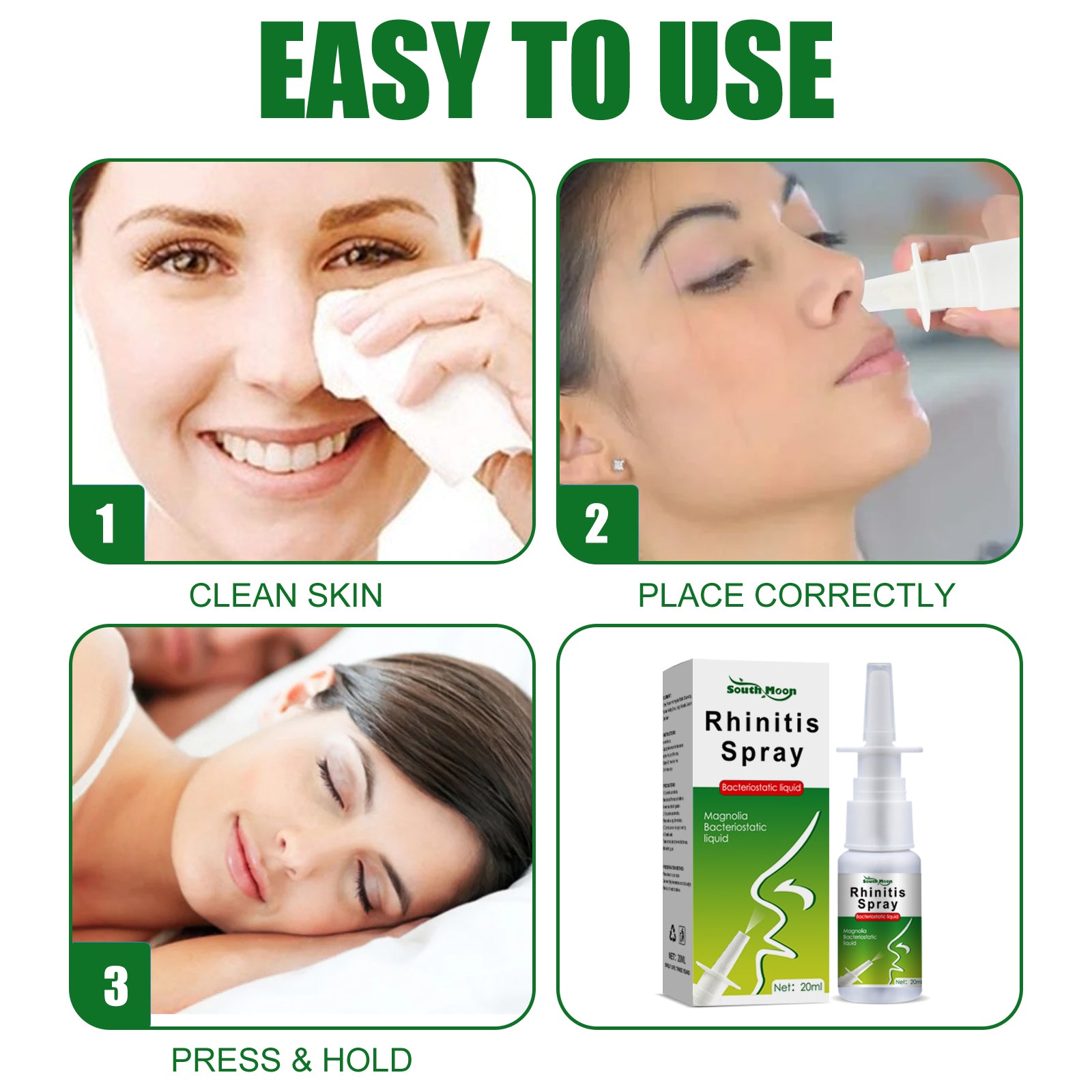Nasal Litong Spray Gentle Nasal Cleansing To Relieve Nasal Discomfort Body Care Spray - Korvel