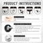 Makeup Magic Eye Liner Gel Pen Waterproof Long Lasting 2 In 1 Lower Liquid Eyeliner Pencil Eyelashes Stamp - Korvel