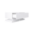 High Glossy Coffee Table with 2 Drawers have RGB Led Light with Buletooth Control - Korvel