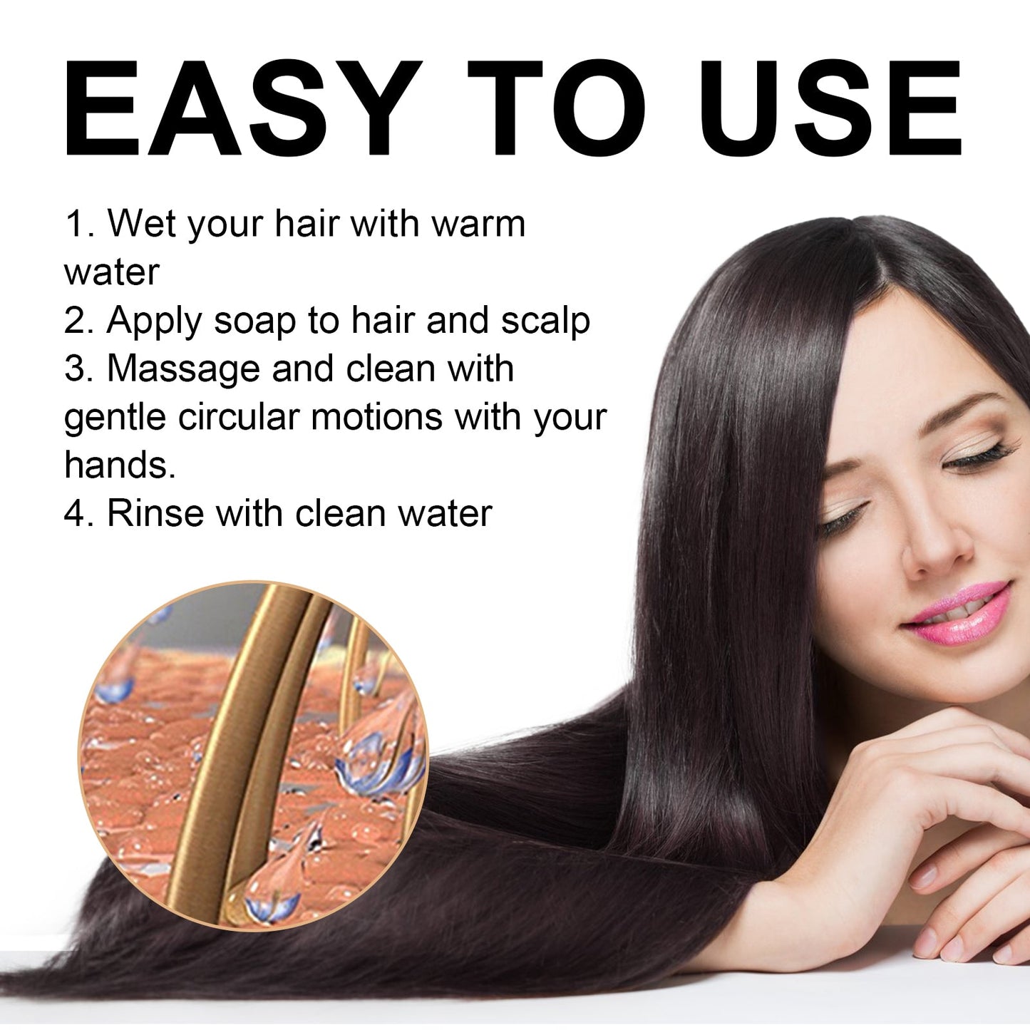 Hair Conditioning Essence, Repair Dull Smooth Hair And Scalp Massage Treatment Hair Conditioning Essence - Korvel