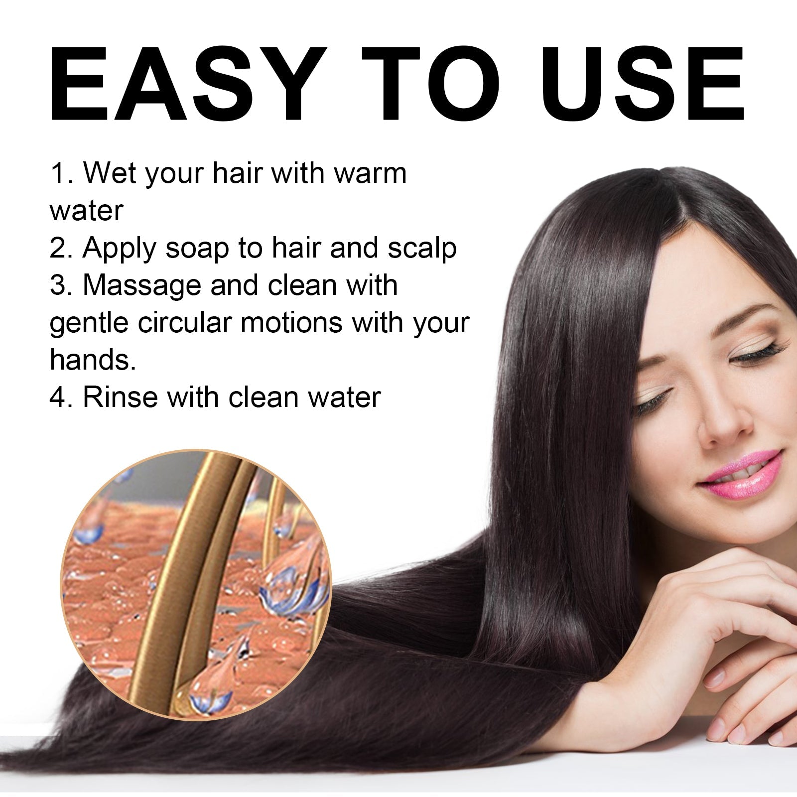 Hair Conditioning Essence, Repair Dull Smooth Hair And Scalp Massage Treatment Hair Conditioning Essence - Korvel