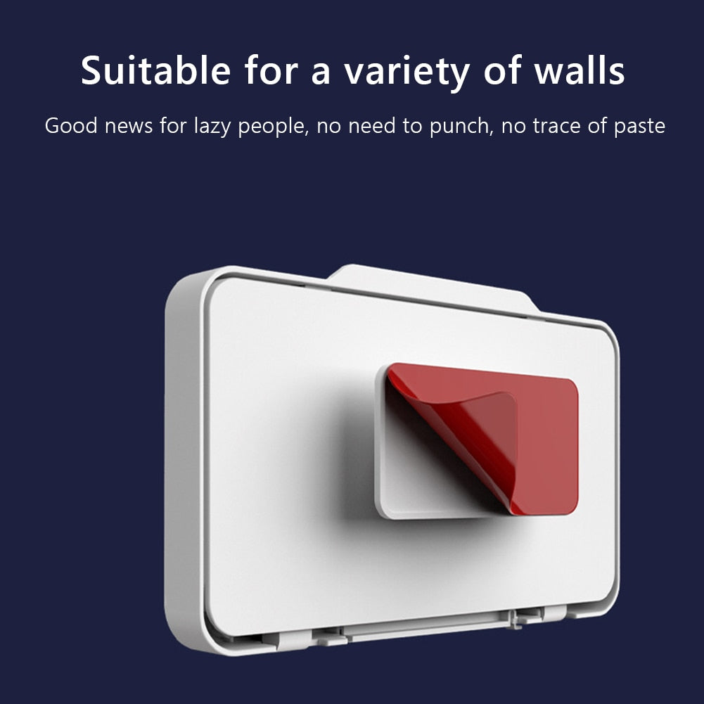 Wall-Mounted Waterproof Phone Holder for Bathroom