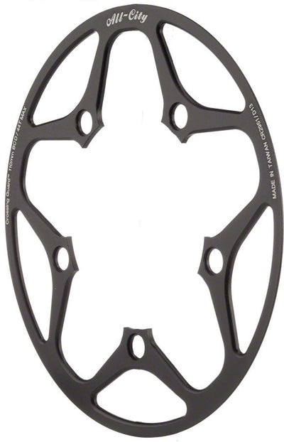 Garde-chaîne All-City Cross Wizard 44t x 110mm Noir