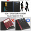 Funda de Pasaporte de Gran Capacidad y Estilo con Características Antirrobo